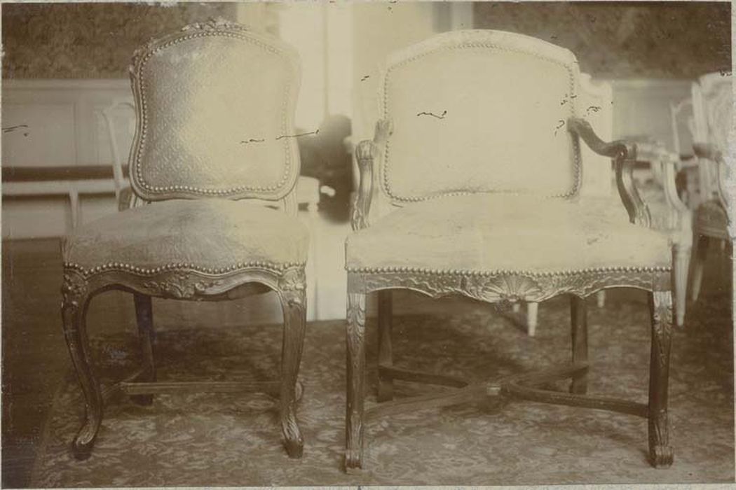 Ensemble de 5 fauteuils et 5 chaises