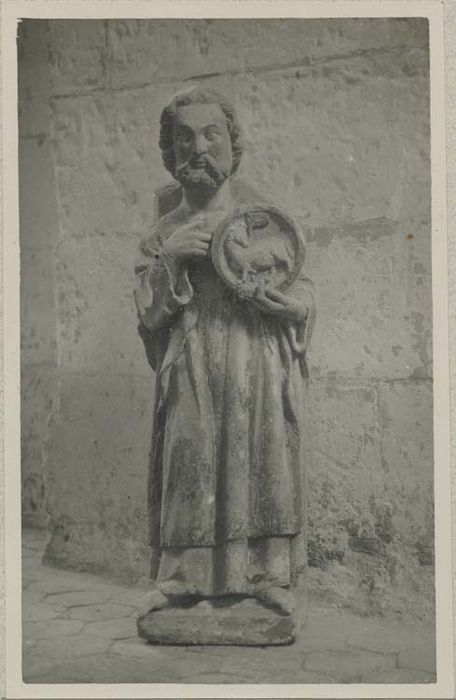 statue (demi-nature) : Saint Jean Baptiste
