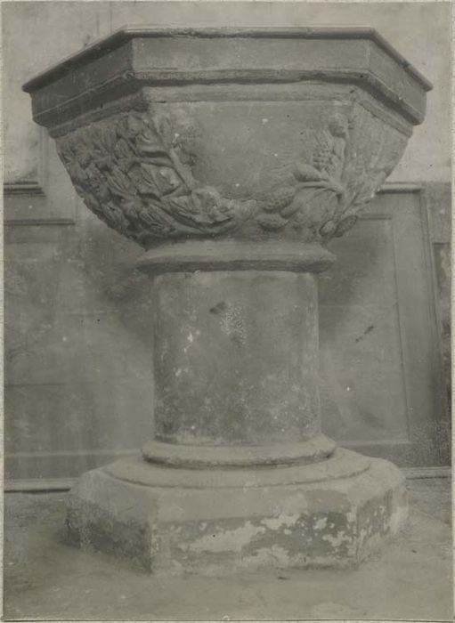 fonts baptismaux (cuve baptismale à infusion)