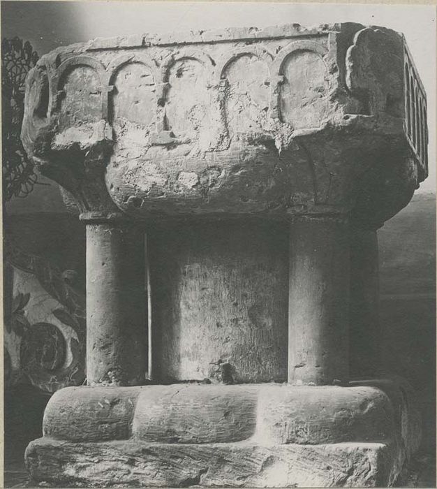 fonts baptismaux (cuve baptismale à infusion)