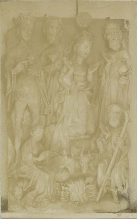 haut-relief : Adoration des mages (l’)