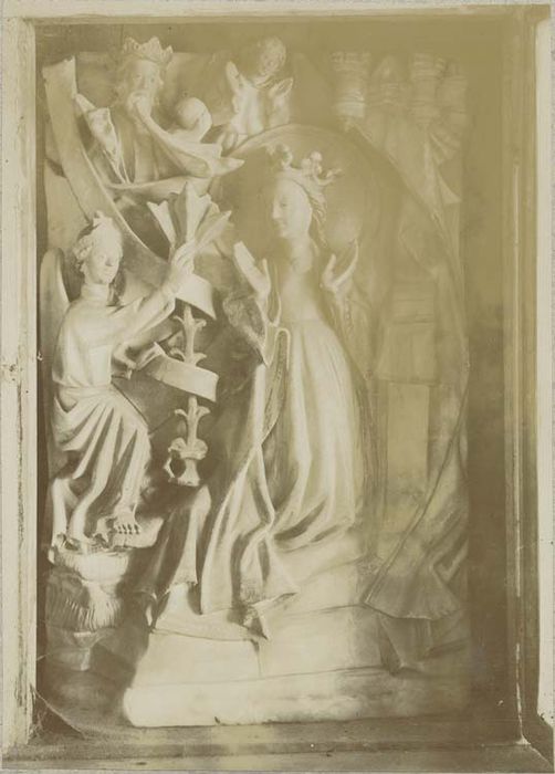 haut-relief : Annonciation (l’)
