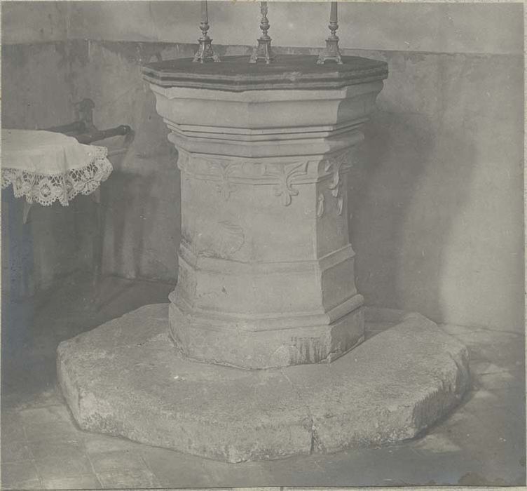 fonts baptismaux (cuve baptismale à infusion)