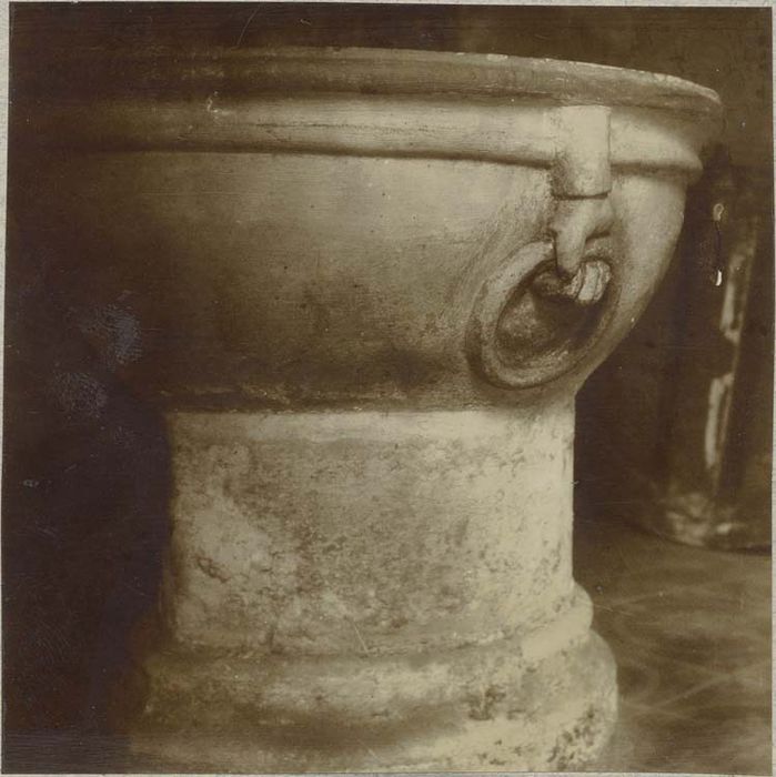 fonts baptismaux (cuve baptismale à infusion)