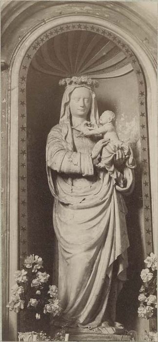 statue : Vierge à l'Enfant