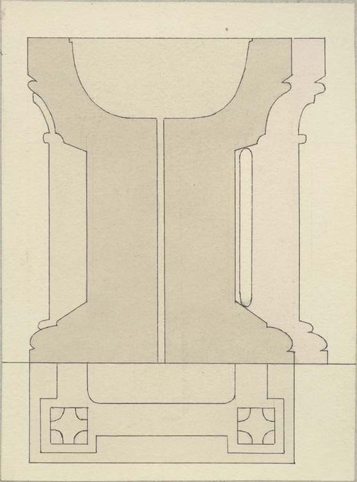 fonts baptismaux (cuve baptismale à infusion)