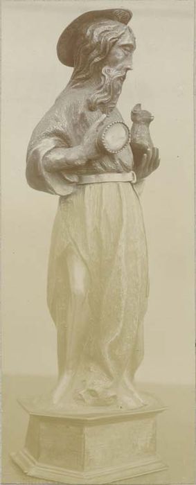 statuette-reliquaire : Saint Jean-Baptiste