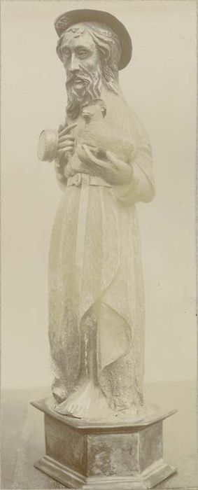 statuette-reliquaire : Saint Jean-Baptiste