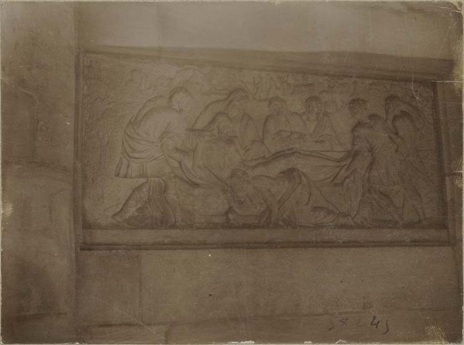 bas-relief : Mise au tombeau