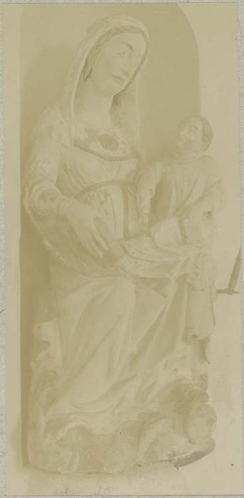 statue : Vierge à l'Enfant