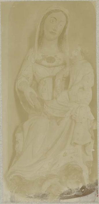 statue : Vierge à l'Enfant