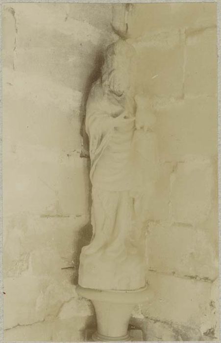 statue (petite nature) : Saint Jean Baptiste