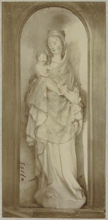 statue (petite nature) : Vierge à l'Enfant