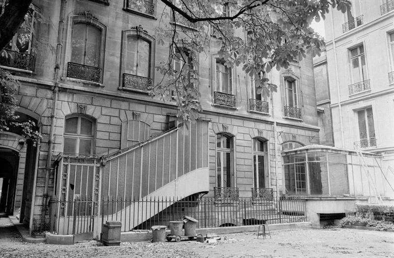 Façade sur cour intérieure