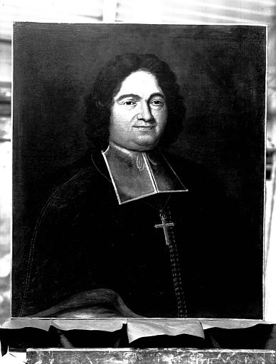 Peinture sur toile, portrait : Abbé, état après restauration - © Ministère de la Culture (France), Médiathèque du patrimoine et de la photographie, diffusion RMN-GP