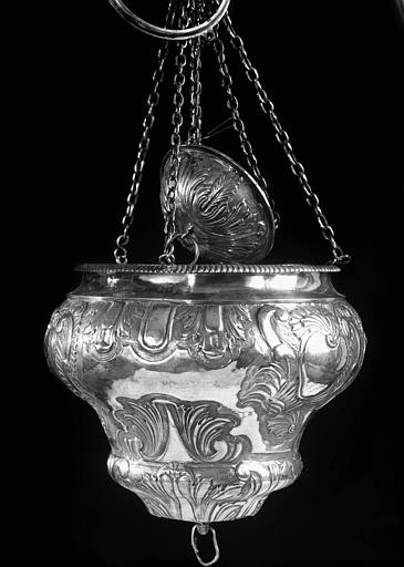 Lampe de sancturaire en argent
