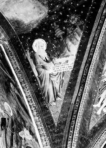 Chapelle Saint-Jean, voûtain 6 : saint Jean l'évangéliste, état après restauration