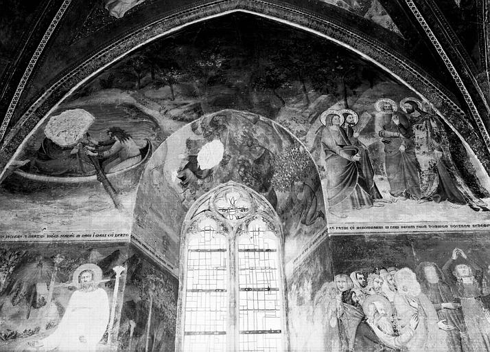 Chapelle Saint-Jean, paroi sud : ensemble supérieur, état après restauration