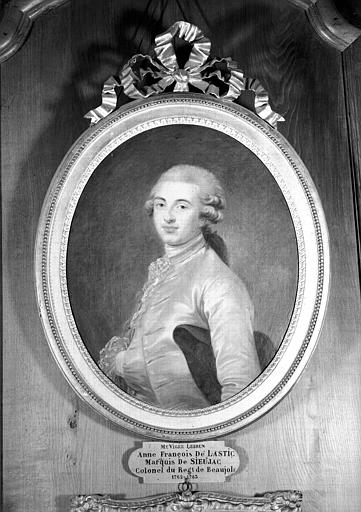 Peinture sur toile : portrait d'Anne-François de Lastic (1762-1783) - © Ministère de la Culture (France), Médiathèque du patrimoine et de la photographie, diffusion RMN-GP