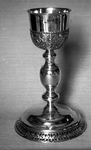 Calice en vermeil (numéro 3) : rinceaux