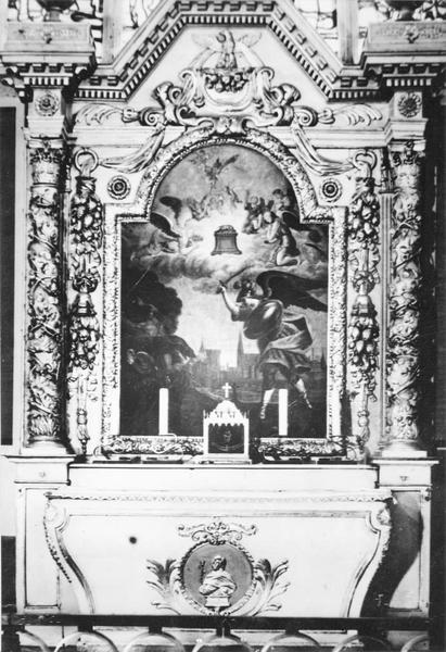 retable latéral sud, vue générale