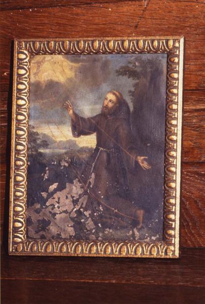 tableau : La Vierge filant près de l'Enfant Jésus, vue générale - © Ministère de la Culture (France), Médiathèque du patrimoine et de la photographie (objets mobiliers), tous droits réservés