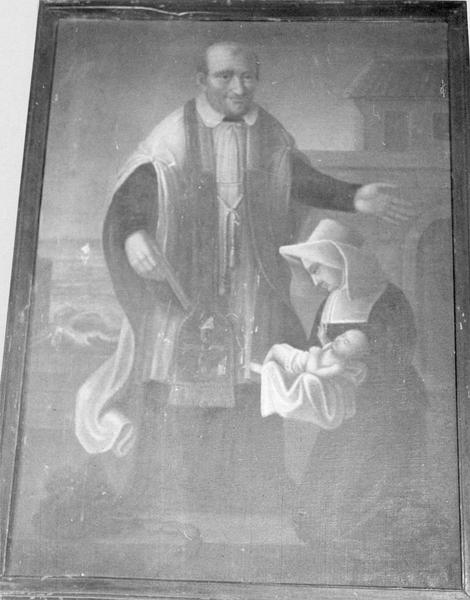 tableau : Saint Vincent de Paul, vue générale