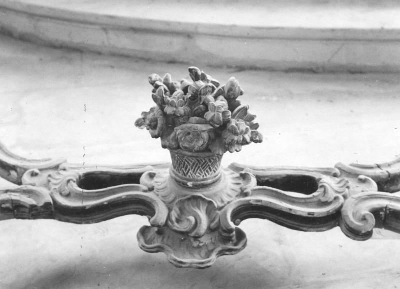 crédence (console), détail