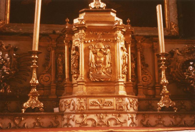 maître-autel, vue générale du tabernacle