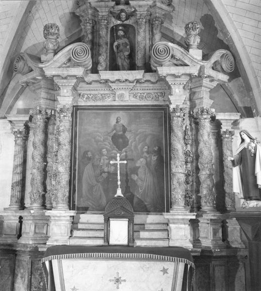 retable latéral, statue : saint Jacques, vue générale - © Ministère de la Culture (France), Médiathèque du patrimoine et de la photographie (objets mobiliers), tous droits réservés