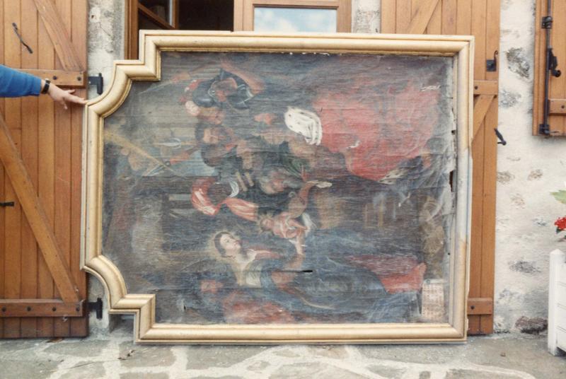 tableau du maître-autel : l'Adoration des Mages, vue générale