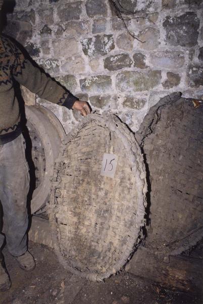 corbeilles (paniers ou resses), vue générale