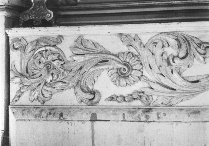 retable latéral nord, détail