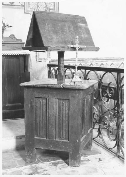 lutrin, vue générale