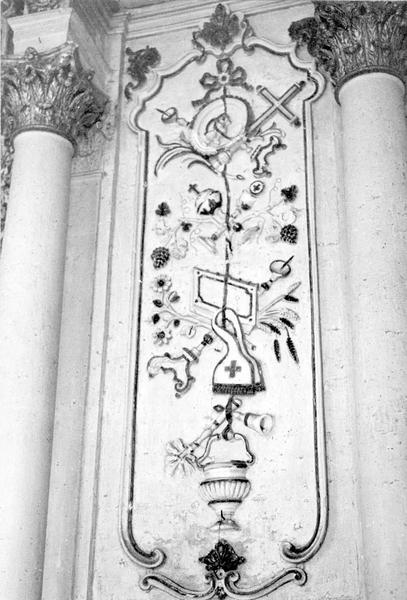 retable du maître-autel, détail