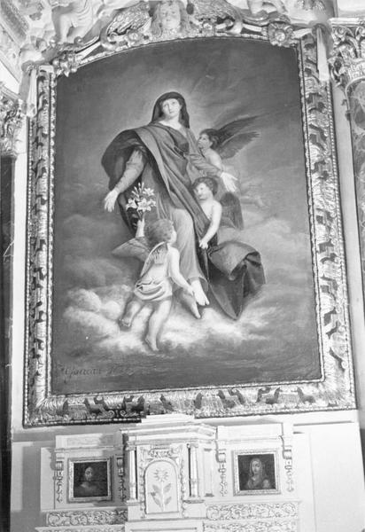tableau du maître-autel, tableau : L'Assomption, vue générale