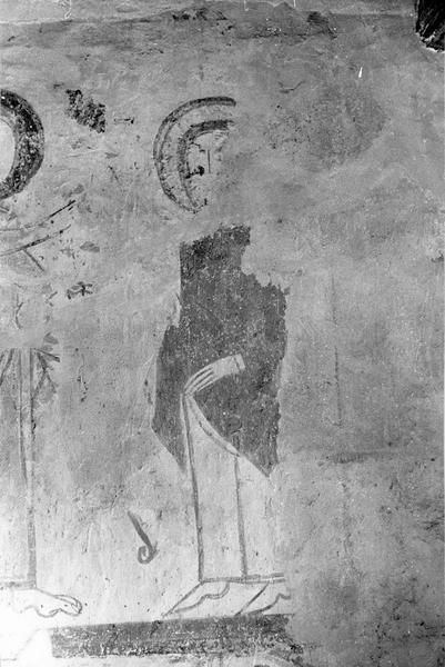 peinture monumentale, détail