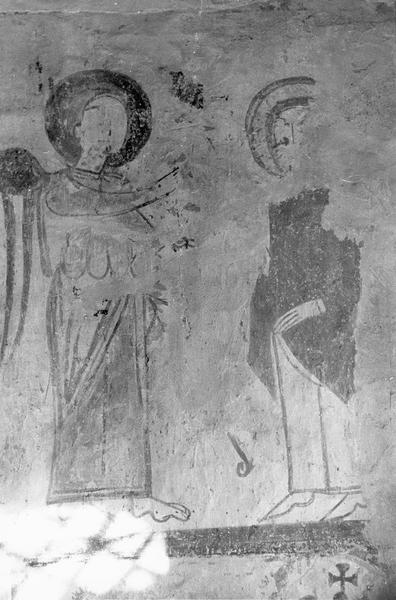 peinture monumentale, détail