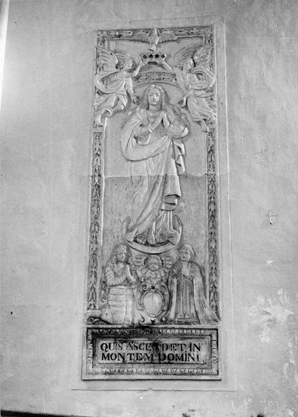 bas-relief : Le Couronnement de la Vierge, vue générale - © Ministère de la Culture (France), Médiathèque du patrimoine et de la photographie (objets mobiliers), tous droits réservés