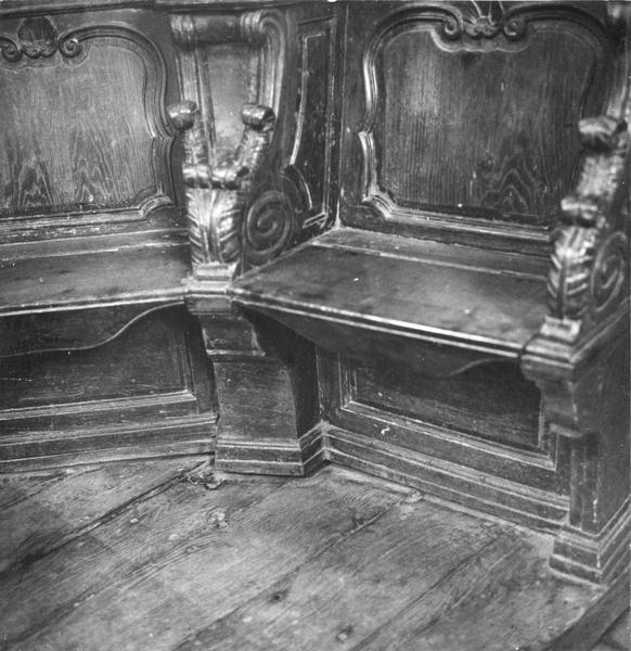 stalles, détail - © Ministère de la Culture (France), Médiathèque du patrimoine et de la photographie (objets mobiliers), tous droits réservés