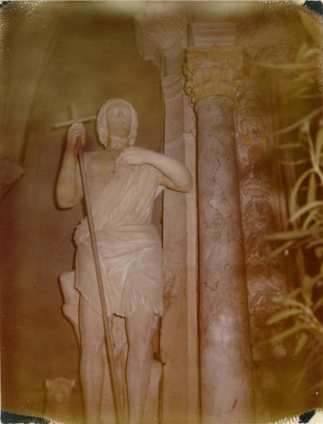 statue du retable nord : saint Jean-Baptiste, vue générale - © Ministère de la Culture (France), Médiathèque du patrimoine et de la photographie (objets mobiliers), tous droits réservés