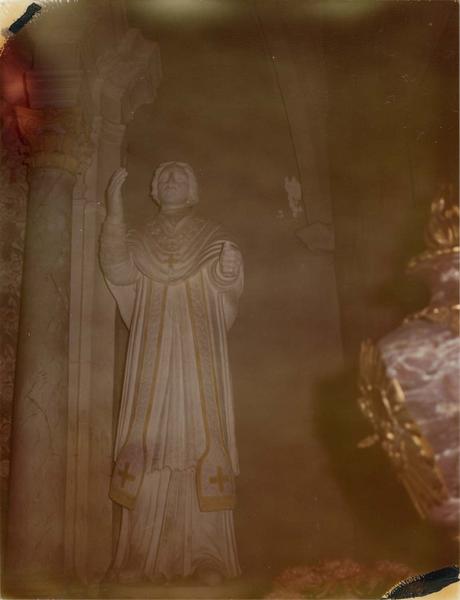 statue du retable nord : saint non identifié, vue générale - © Ministère de la Culture (France), Médiathèque du patrimoine et de la photographie (objets mobiliers), tous droits réservés