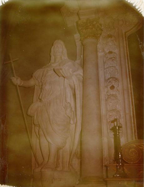 statue du retable du transept sud : saint Jacques, vue générale - © Ministère de la Culture (France), Médiathèque du patrimoine et de la photographie (objets mobiliers), tous droits réservés