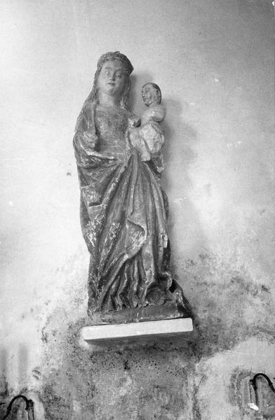 statue : Vierge à l'Enfant, vue générale - © Ministère de la Culture (France), Médiathèque du patrimoine et de la photographie (objets mobiliers), tous droits réservés