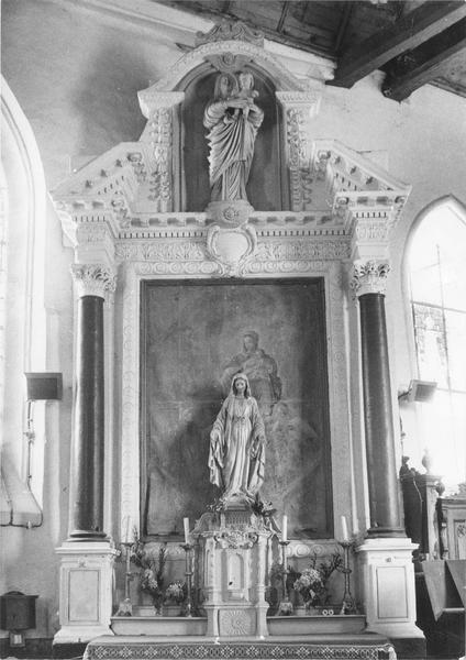 retable latéral nord, tabernacle, vue générale - © Ministère de la Culture (France), Médiathèque du patrimoine et de la photographie (objets mobiliers), tous droits réservés