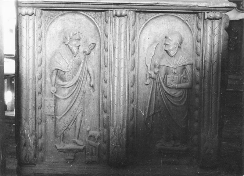 coffre, vue partielle