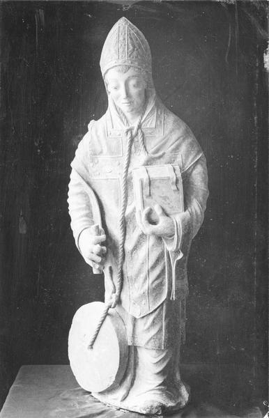 statue : Saint Calixte, vue générale