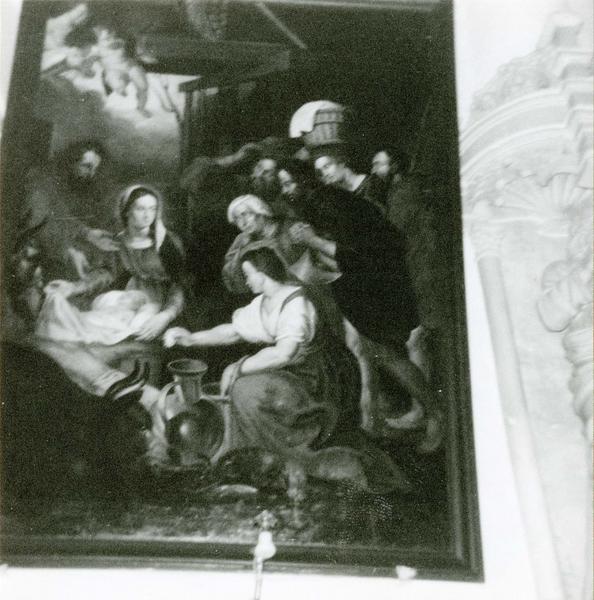 tableau : L'Adoration des Bergers, vue générale