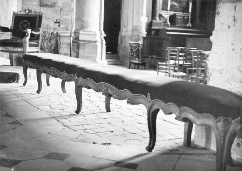 banquette, vue générale