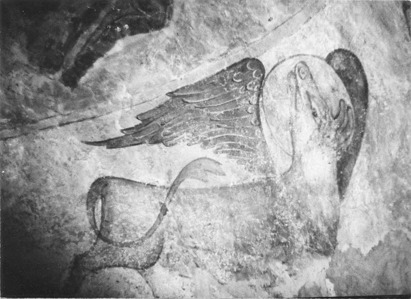 peintures monumentales (plafond de la sacristie), détail